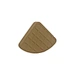 grid textured natural rubber teether